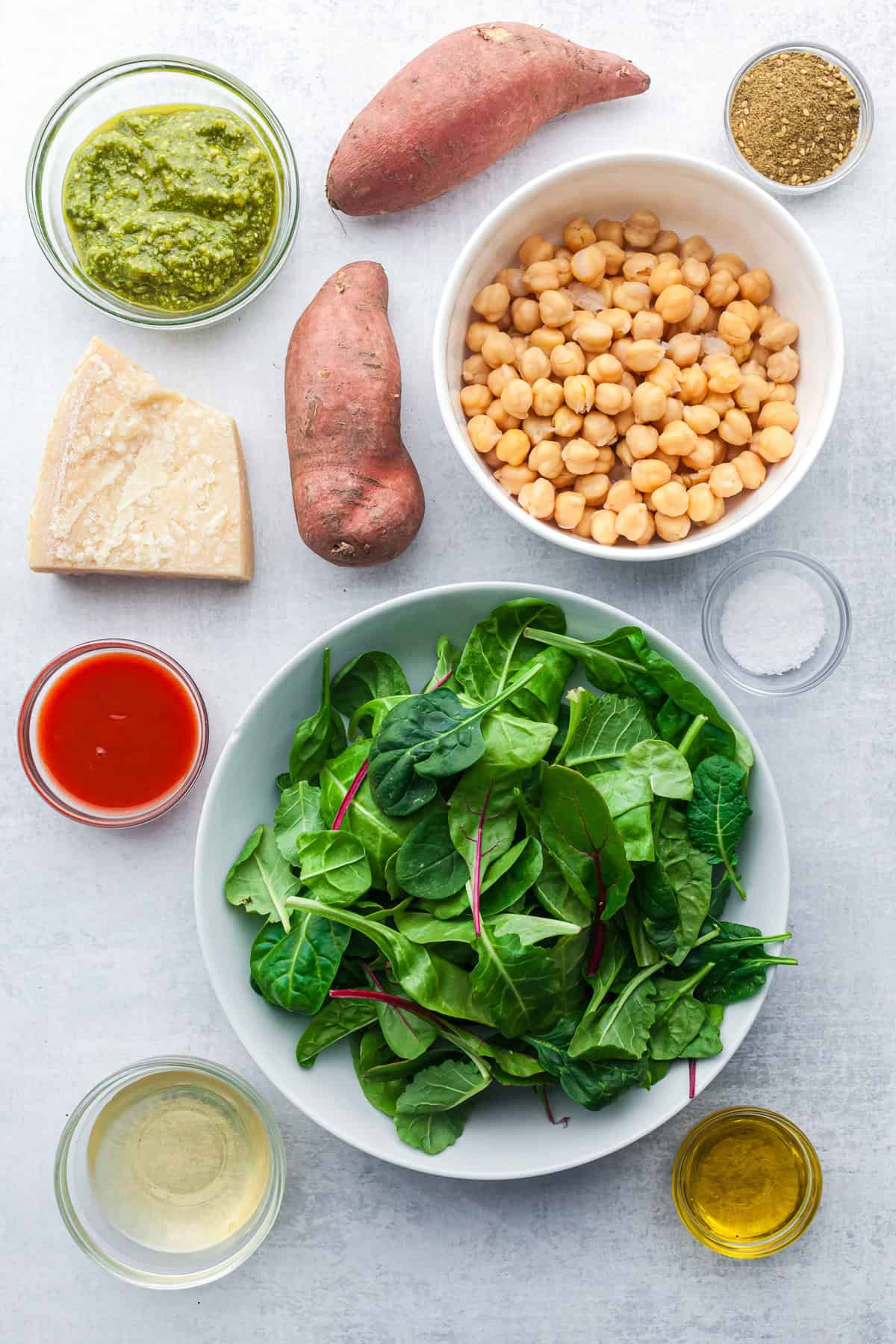 Chickpea and Sweet Potato Salad