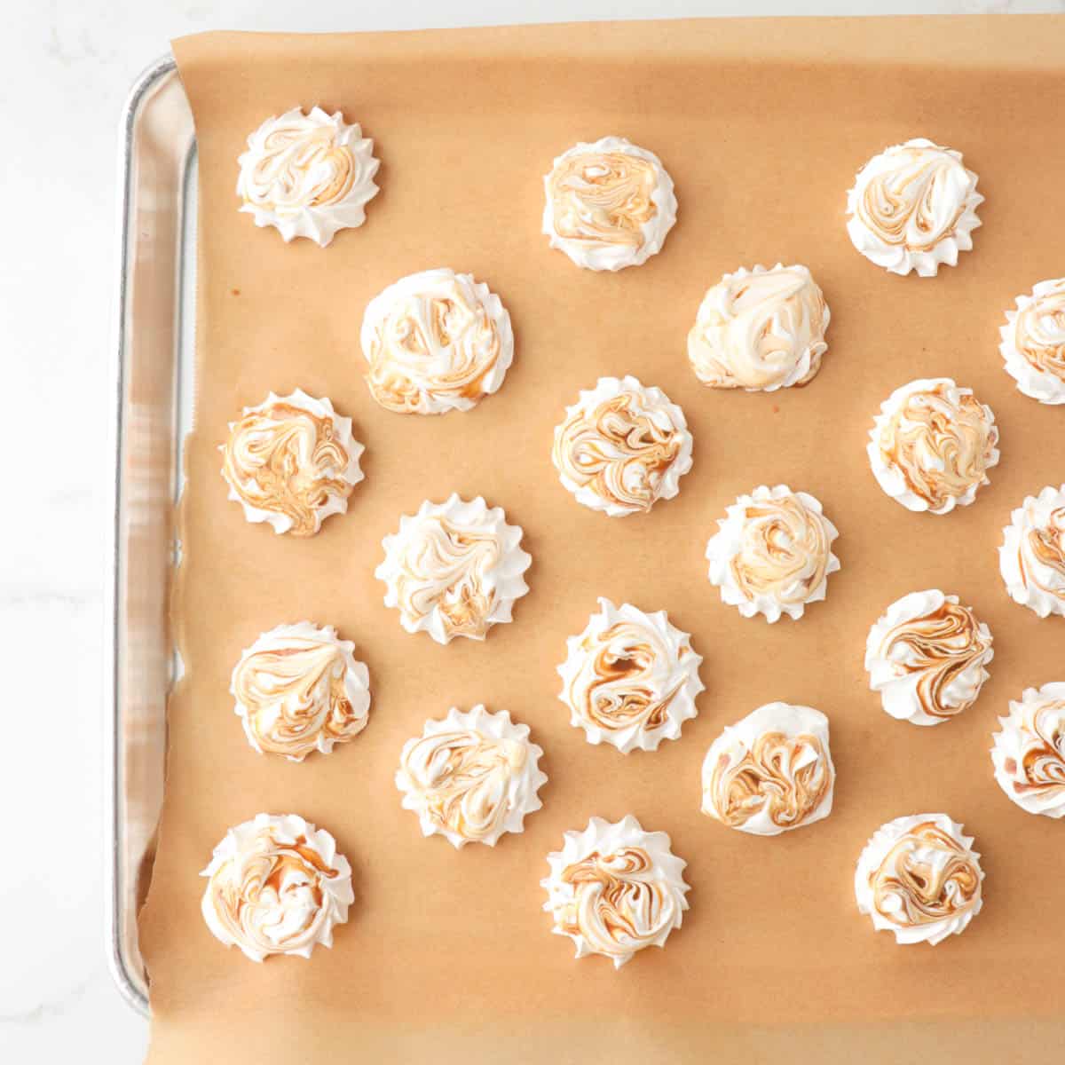 Dulce de Leche Meringues
