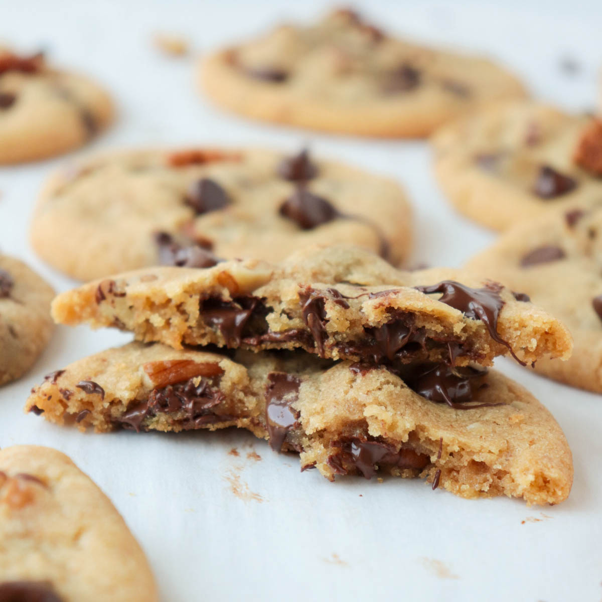 Brown Butter Pecan Chocolate Chip Cookies