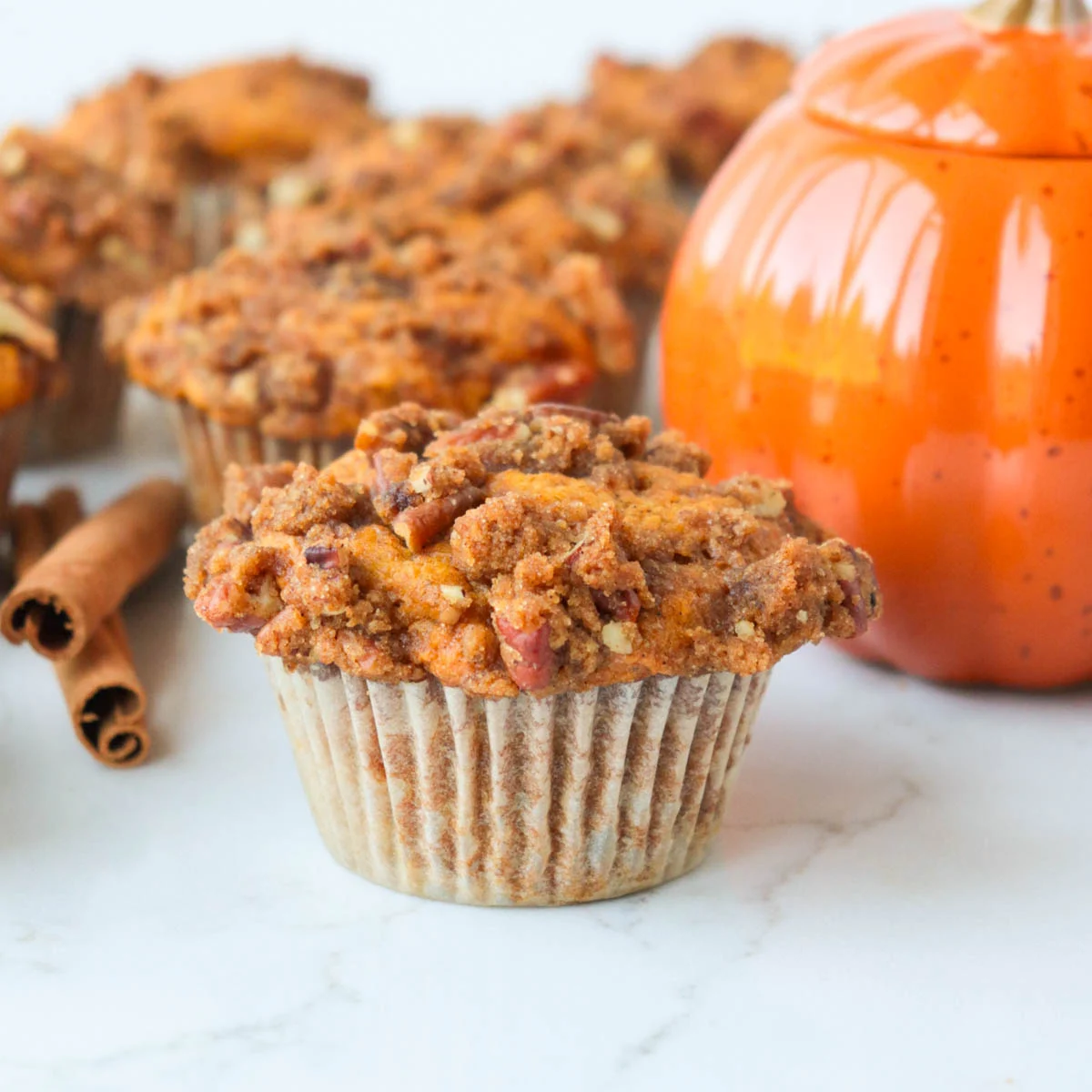 Pumpkin Pecan Muffins
