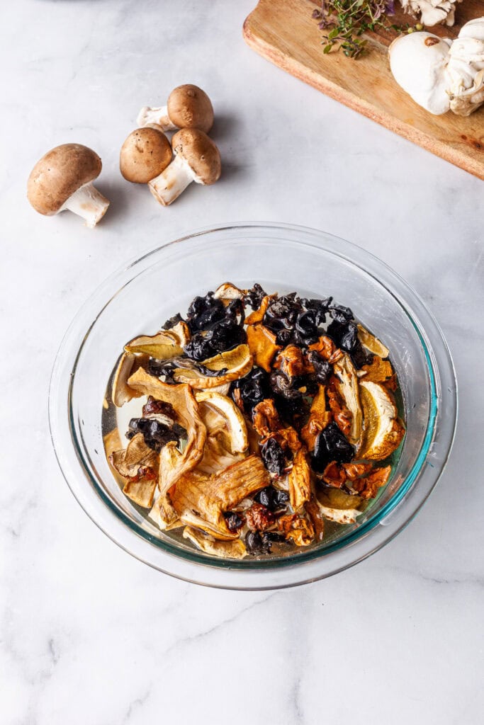 Lentil and Mushroom Soup