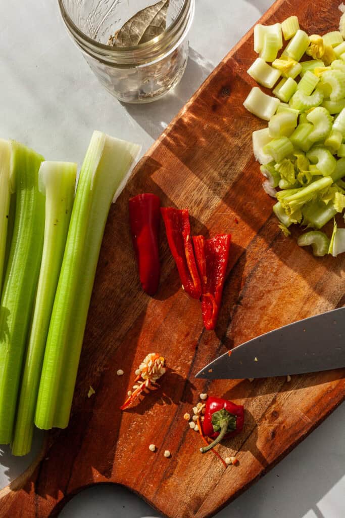Quick Pickled Celery Recipe