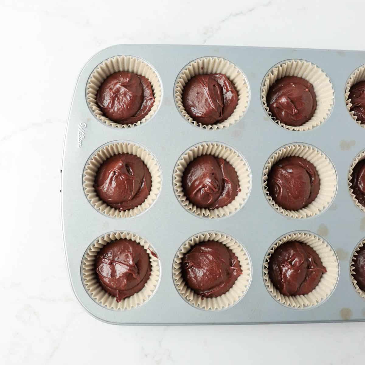 Cheesecake Brownie Cupcakes