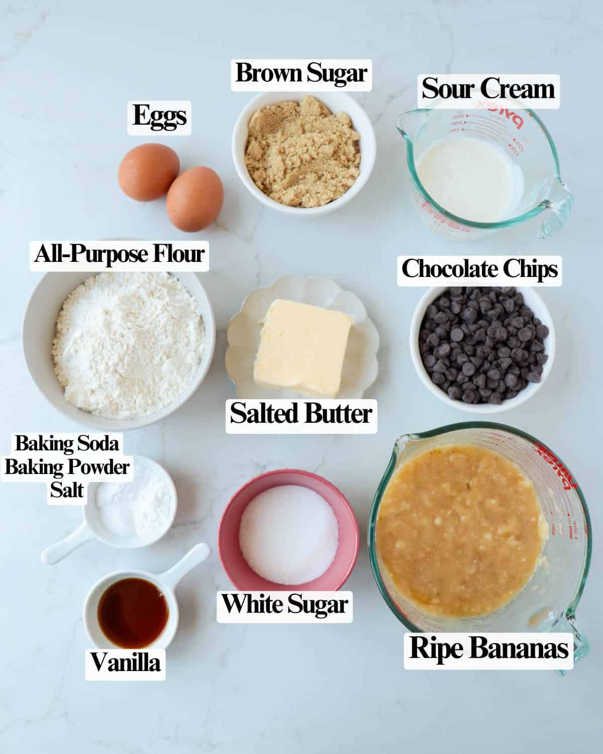 Chocolate Chip Banana Muffins