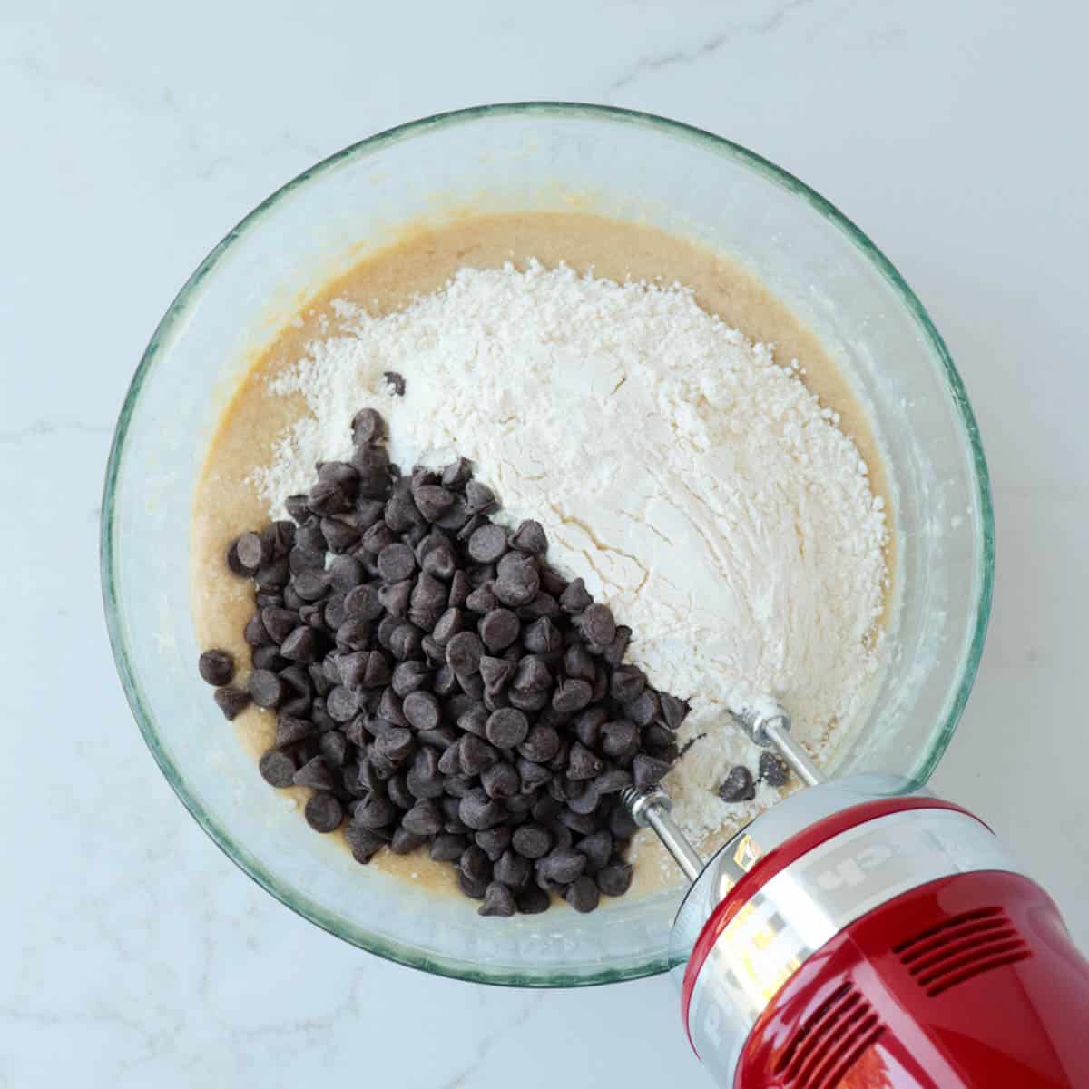 Chocolate Chip Banana Muffins