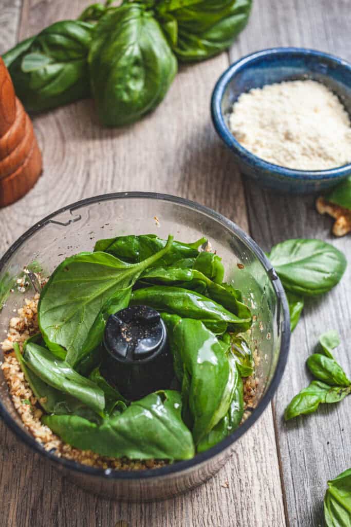 Walnut Basil Pesto