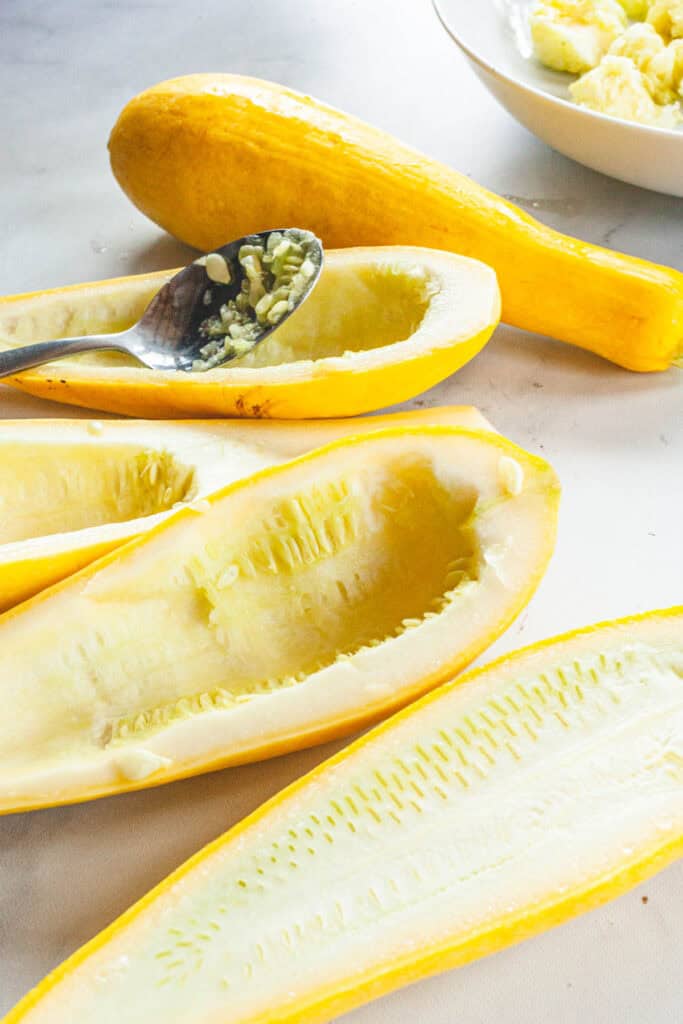 Stuffed Summer Squash