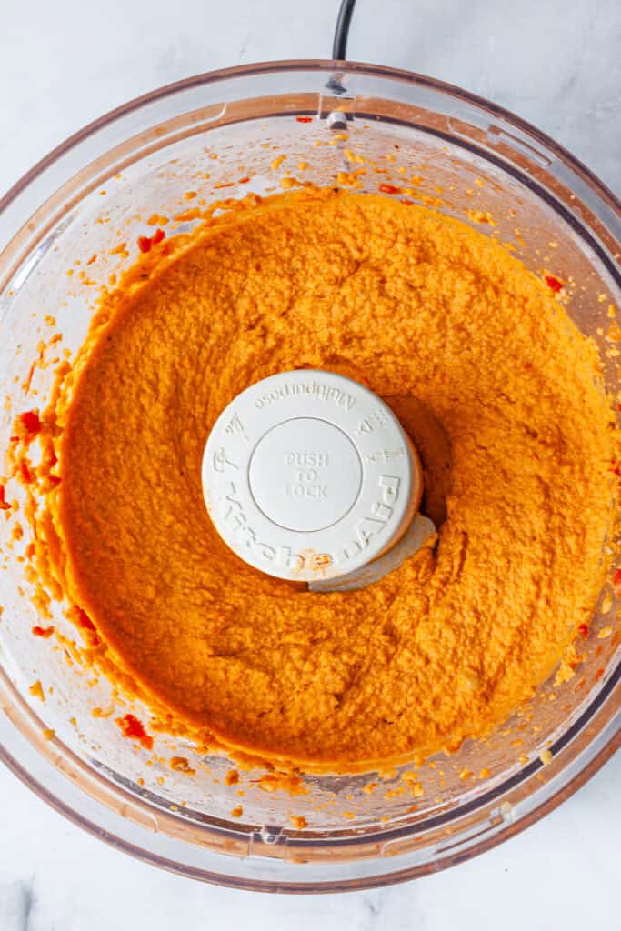 Easy Harissa Hummus