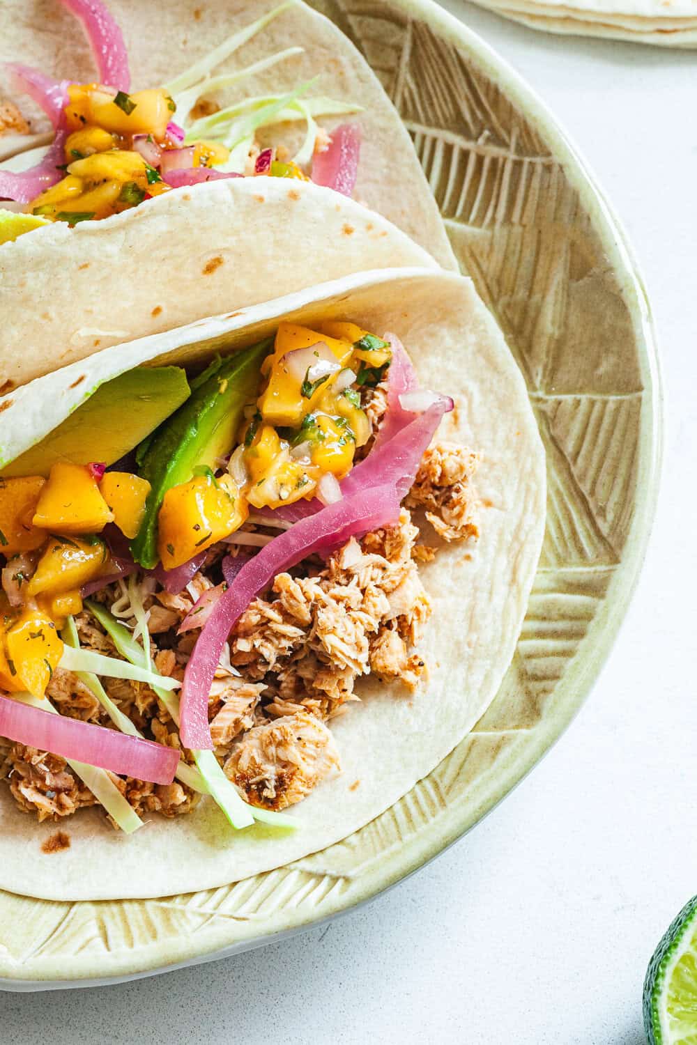 Canned Salmon Tacos