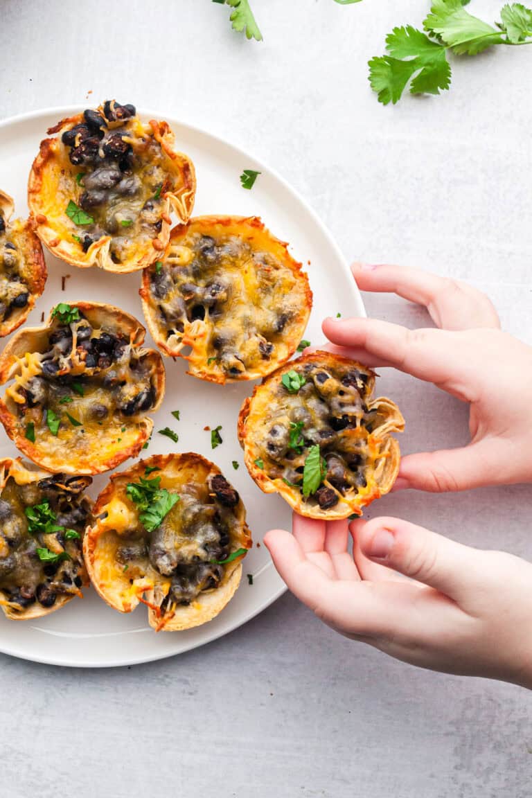 Taco Bites: Cheesy Bean Appetizer