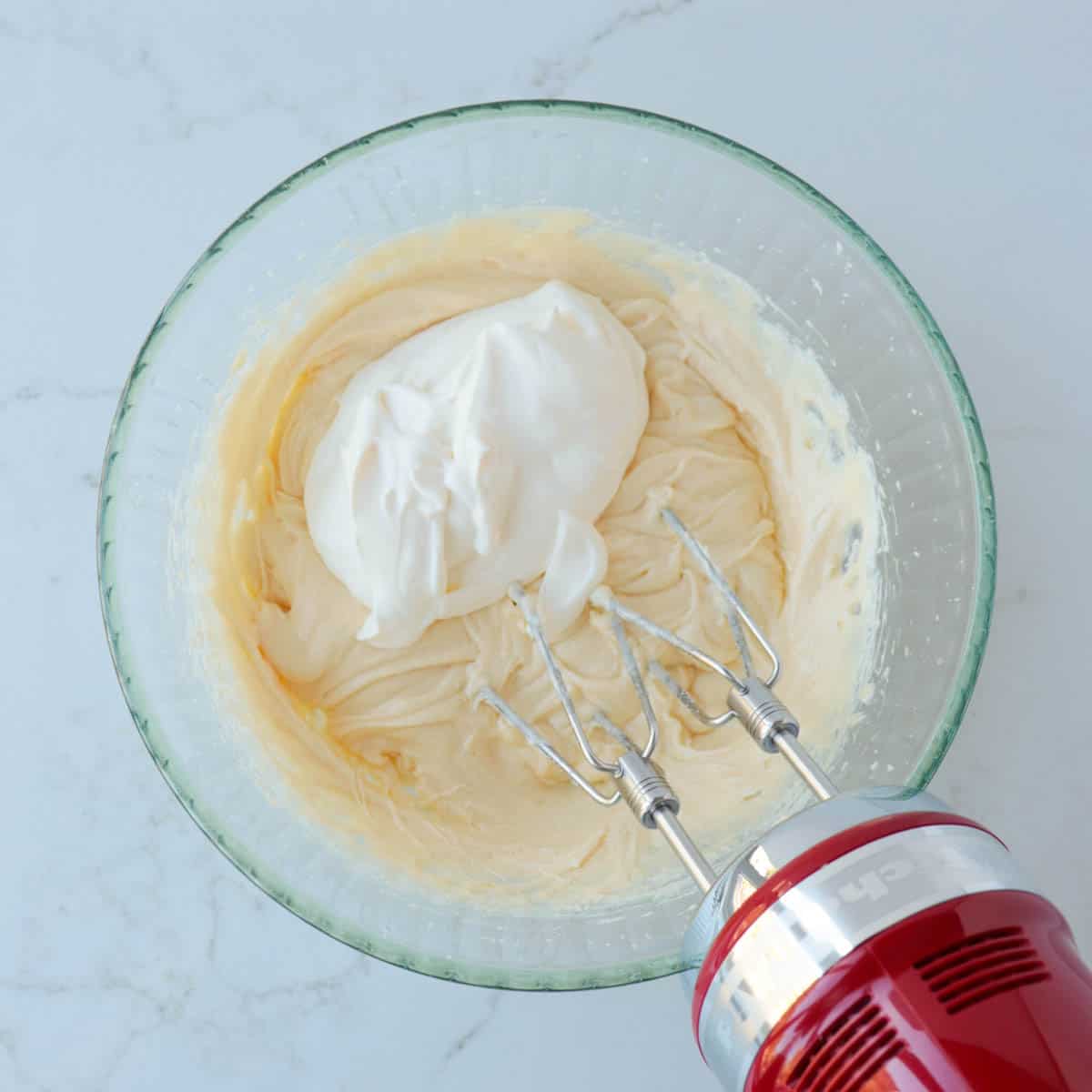 Marbled Pound Cake with Chocolate Icing