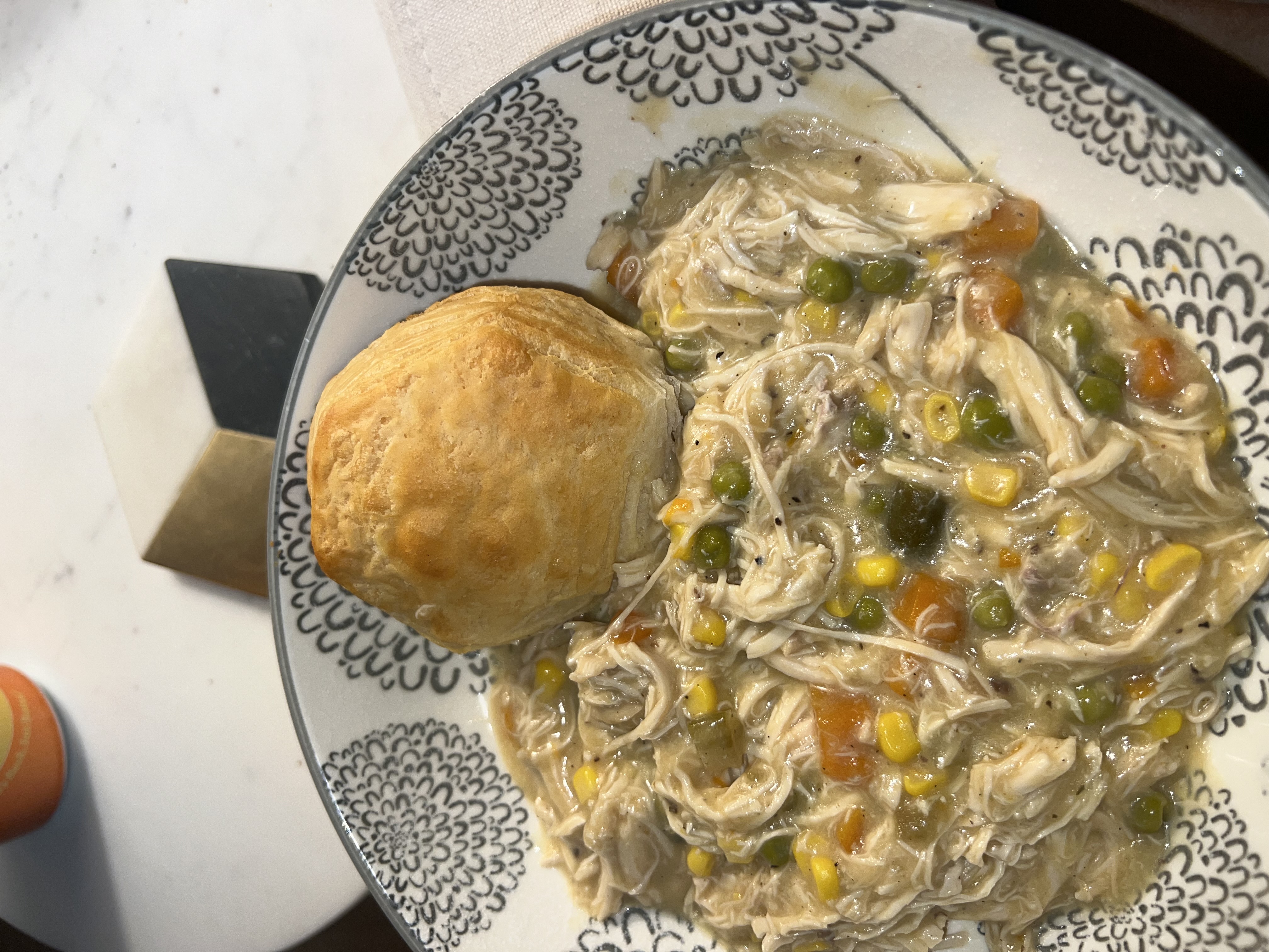 Deconstructed Chicken Pot Pie review