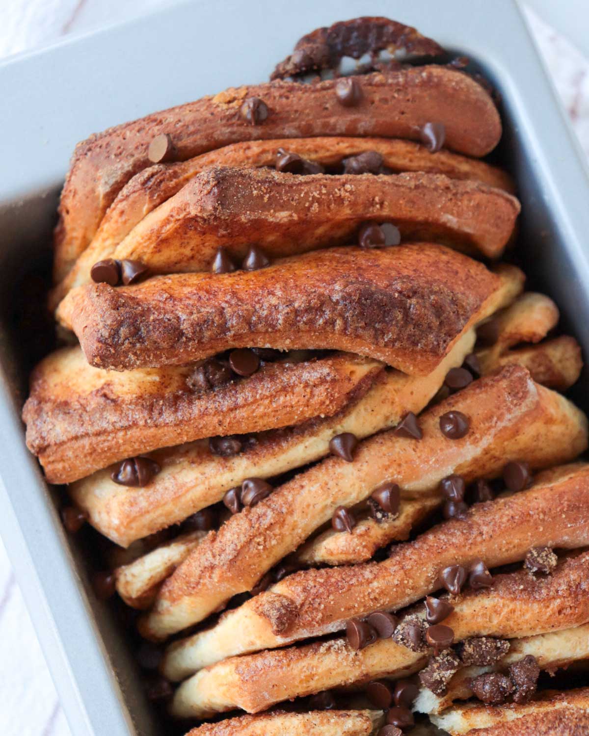 Chocolate Cinnamon Pull-Apart Bread