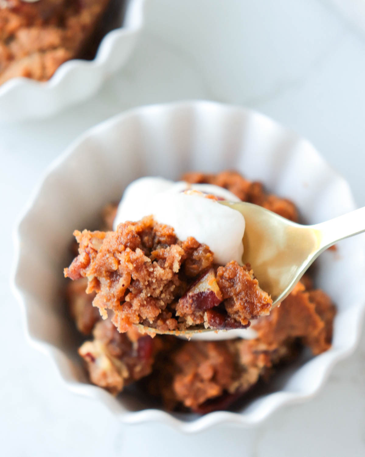 Pecan Pumpkin Crisp