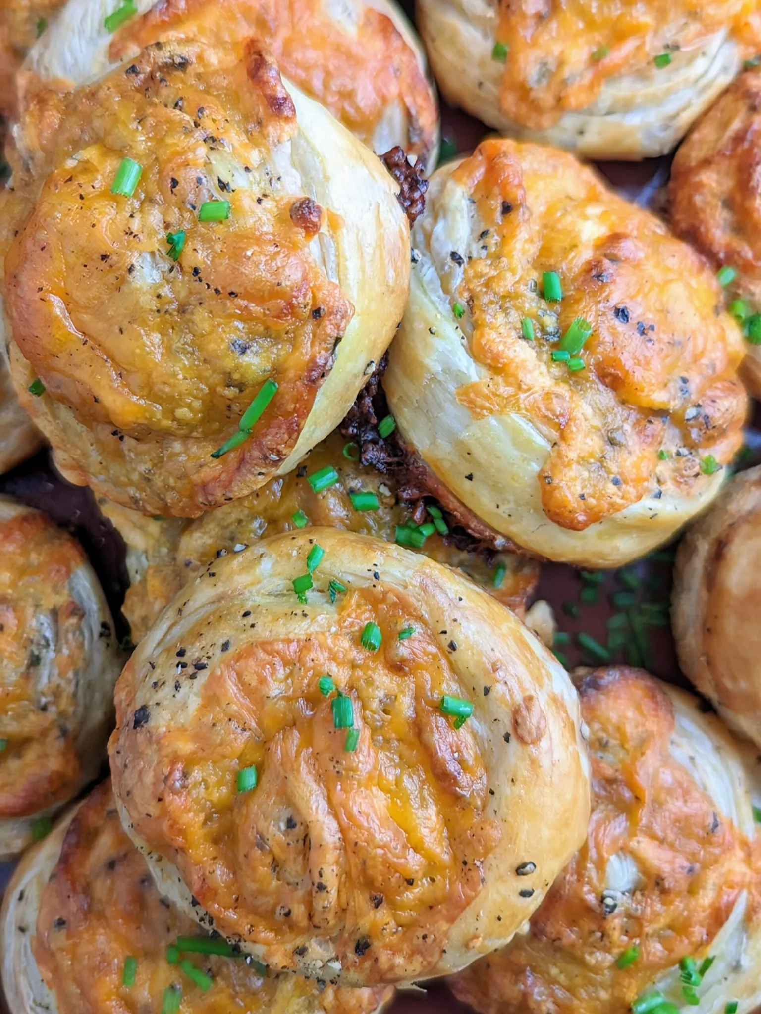Cheddar & Chive Pinwheels