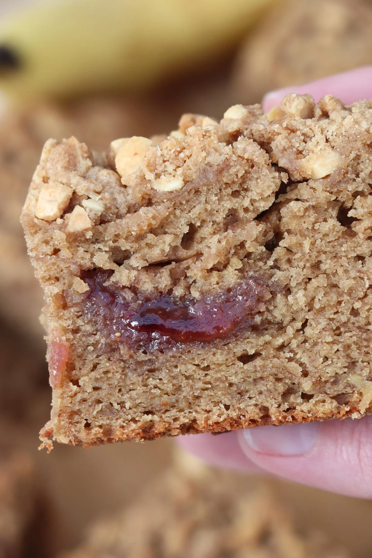 Peanut Butter and Jelly Cake