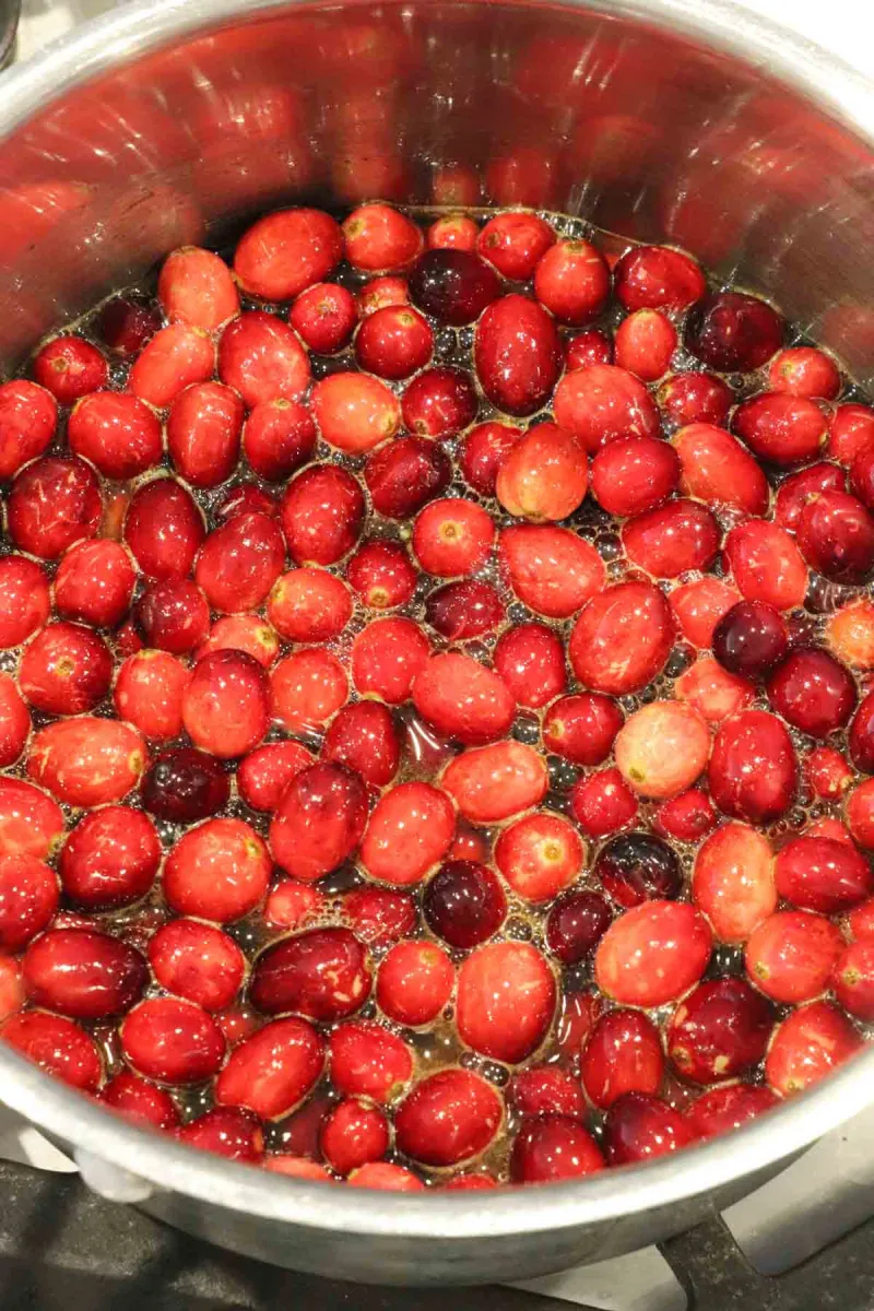 Cranberry Sauce with Cinnamon and Orange