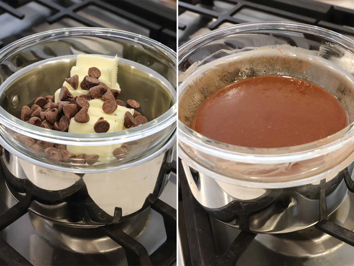 Fudgy Double Chocolate Brownie Cookies