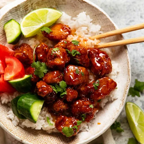 Easy Crispy Thai Pork Bites with Sticky Sweet Chilli Sauce