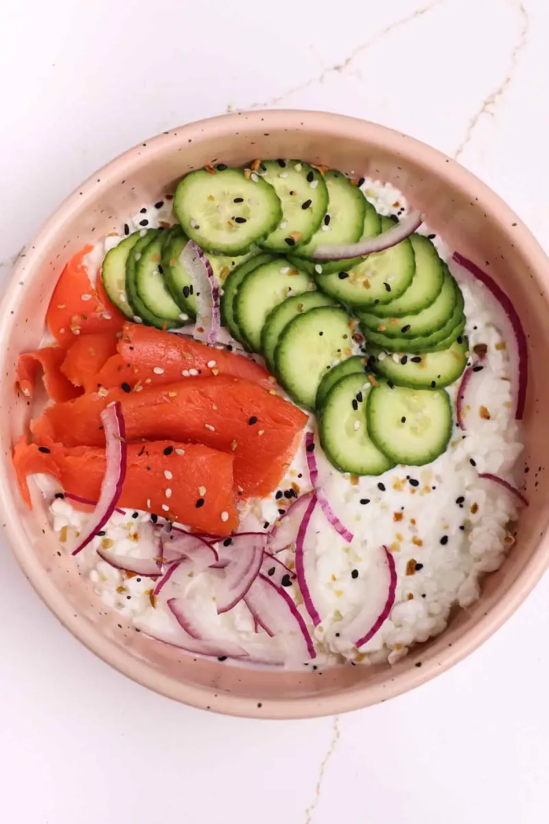 High Protein Cottage Cheese Breakfast Bowls (5 Ways)