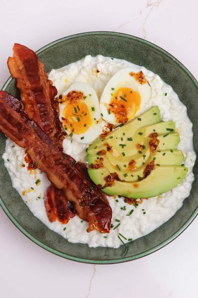 High Protein Cottage Cheese Breakfast Bowls (5 Ways)