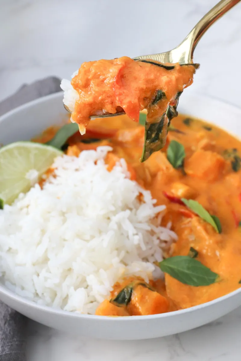 Thai Red Curry with Pumpkin