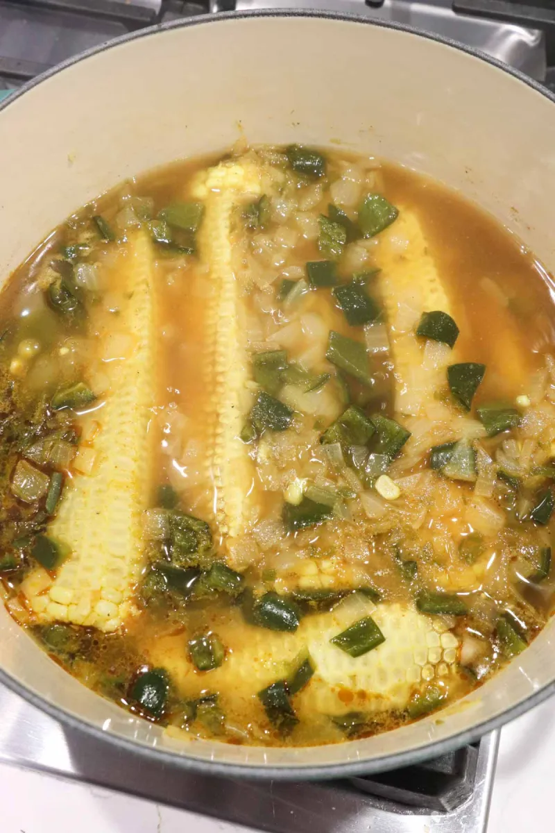 Corn and Poblano Chowder