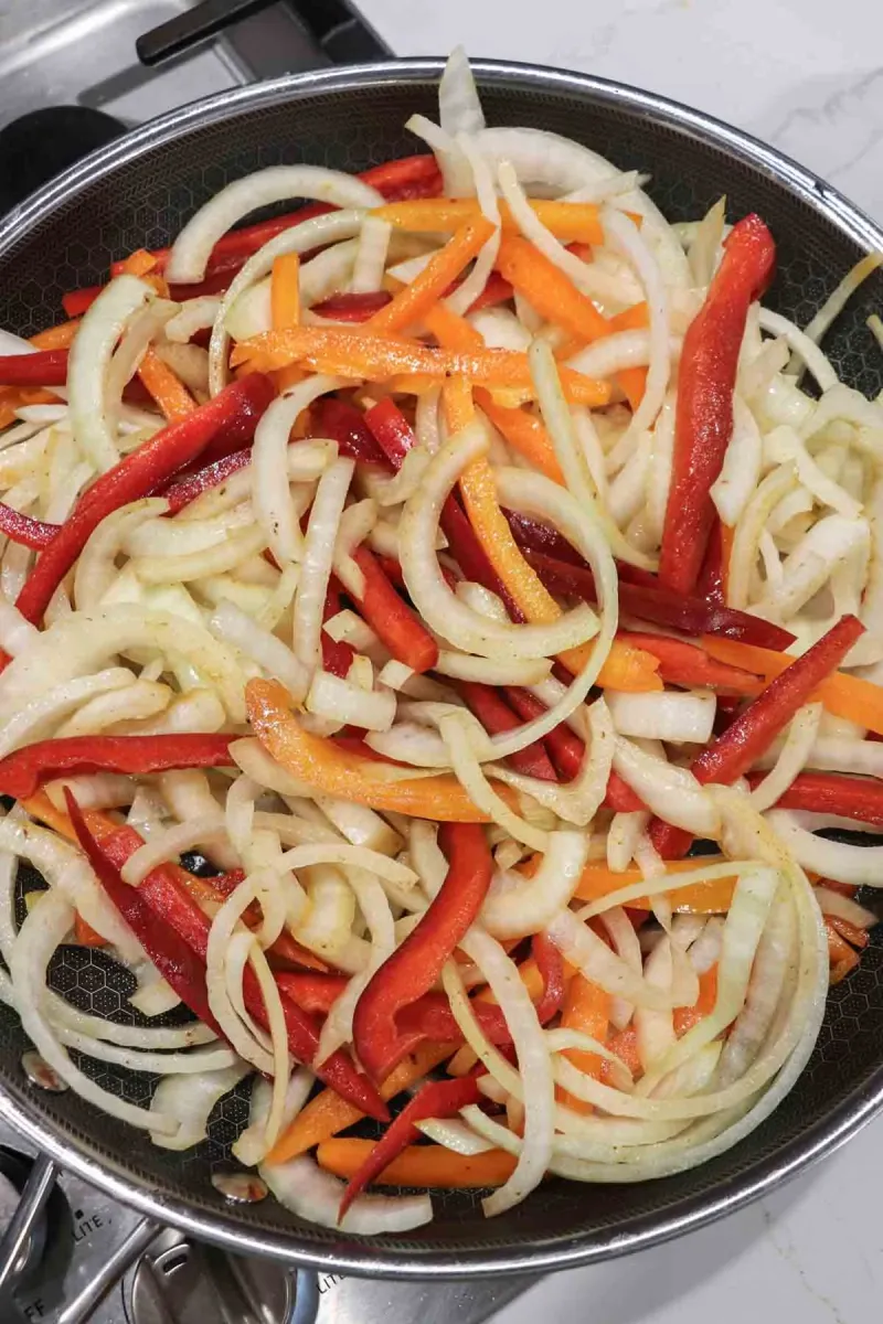 Amazing Sausage and Peppers Sandwich