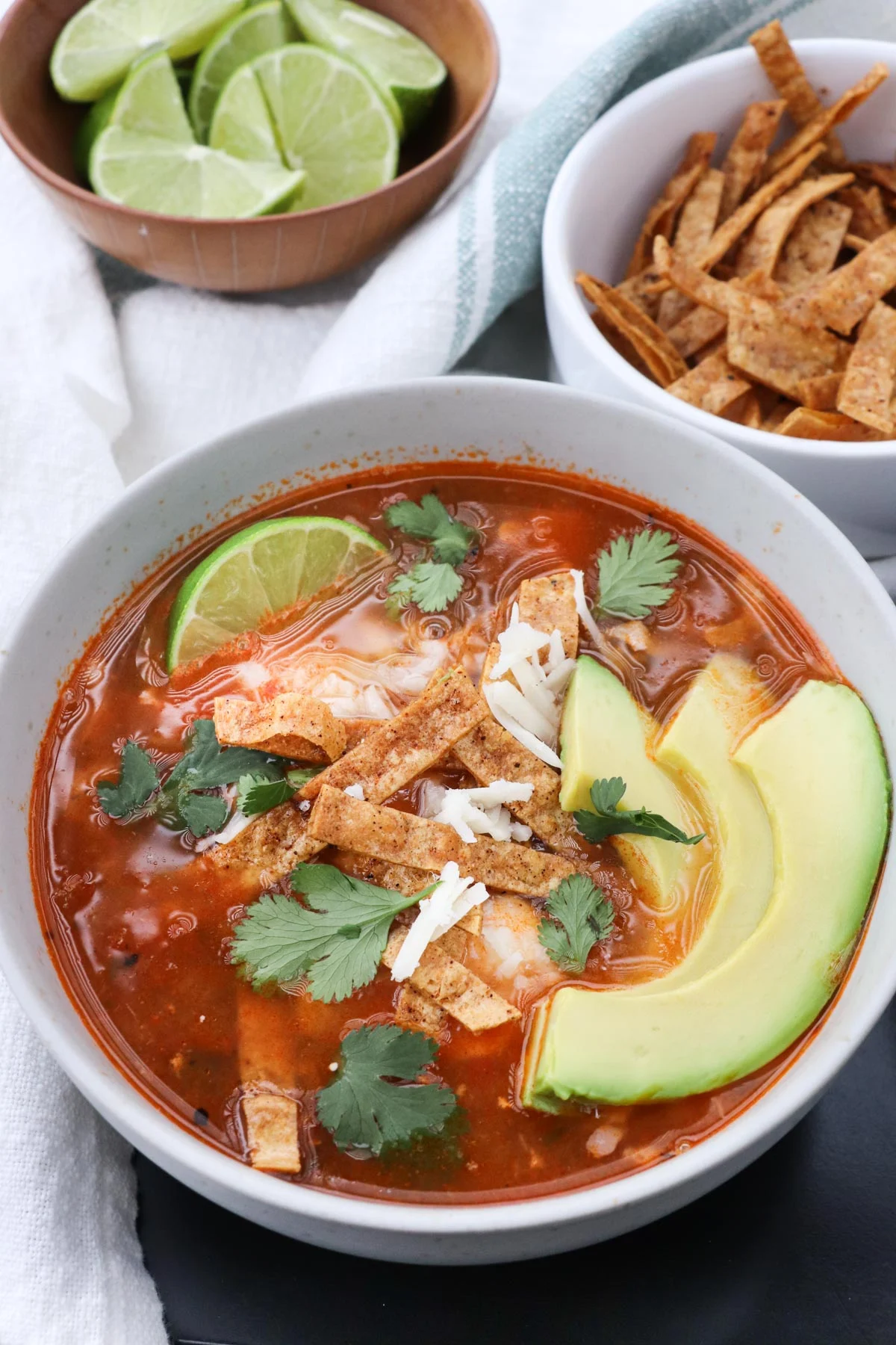 Easy Chicken Tortilla Soup