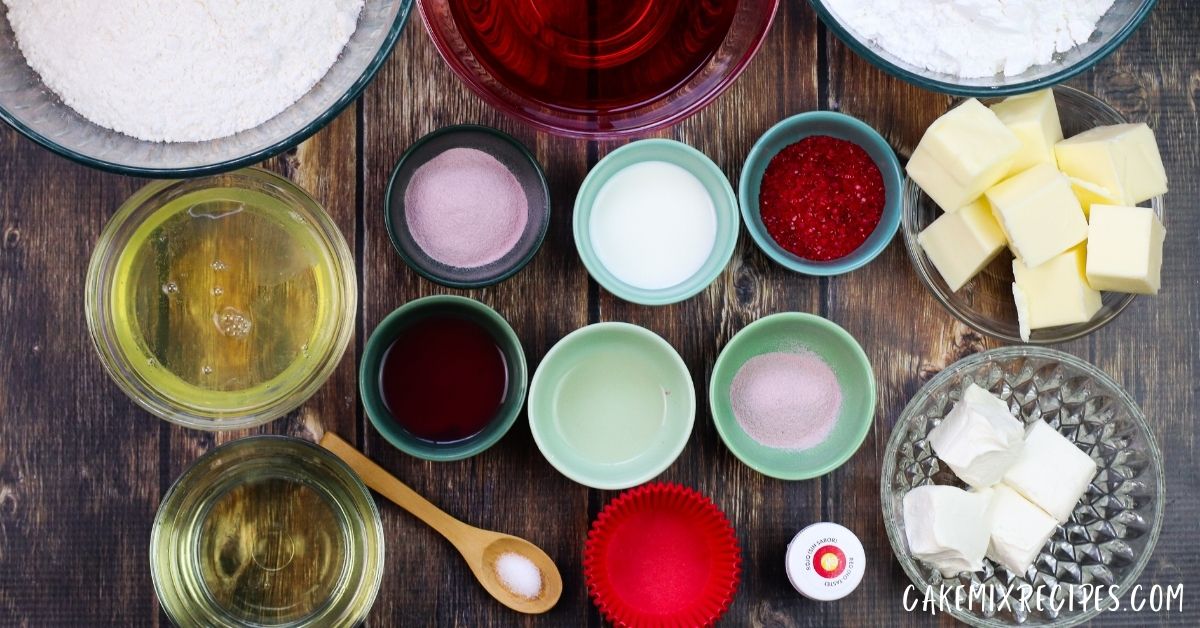 Shirley Temple Cherry Cupcakes