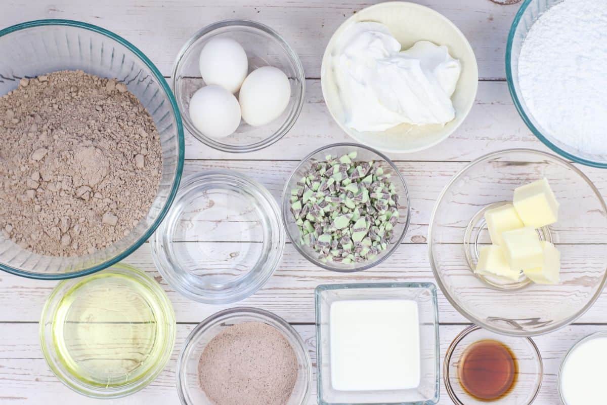 Chocolate Mint Cupcakes