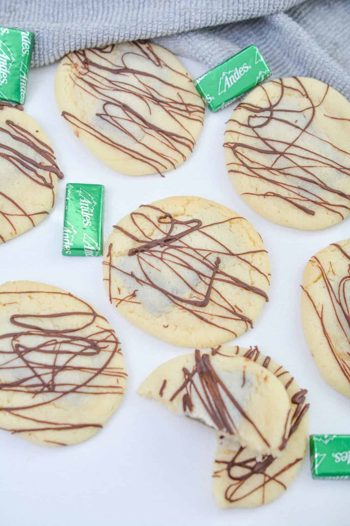 Andes Mint Chocolate Cookies