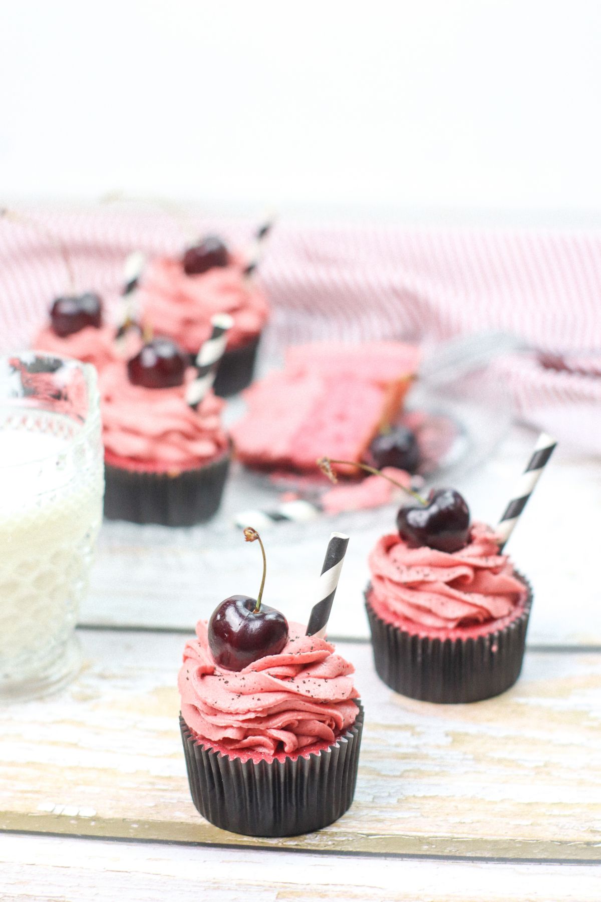 Black Cherry Cupcakes