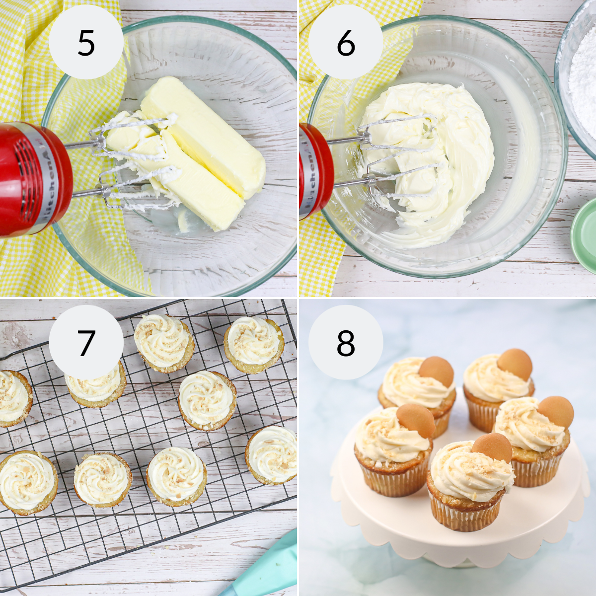 Banana Pudding Cupcakes