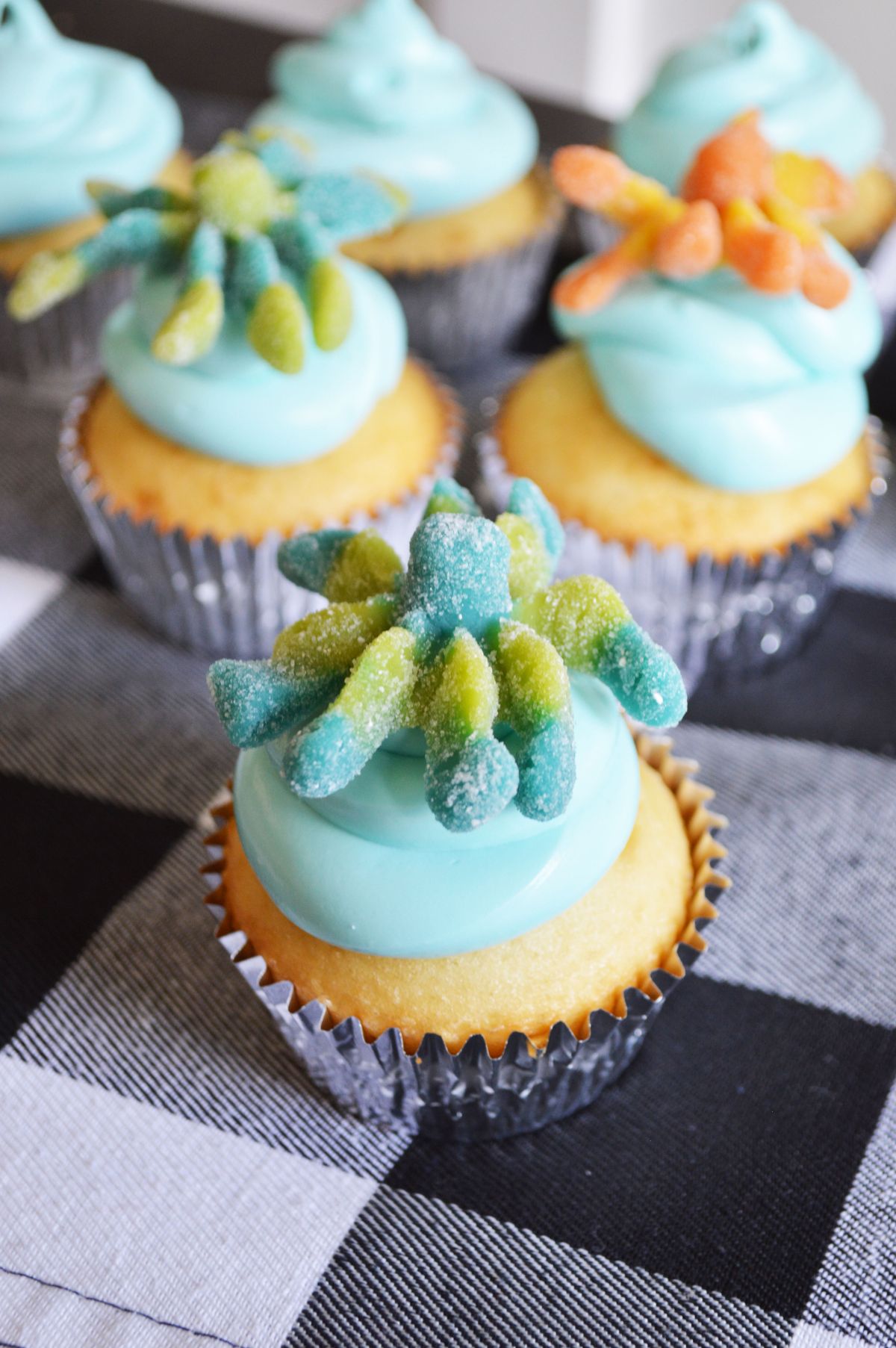 Octopus Cupcakes