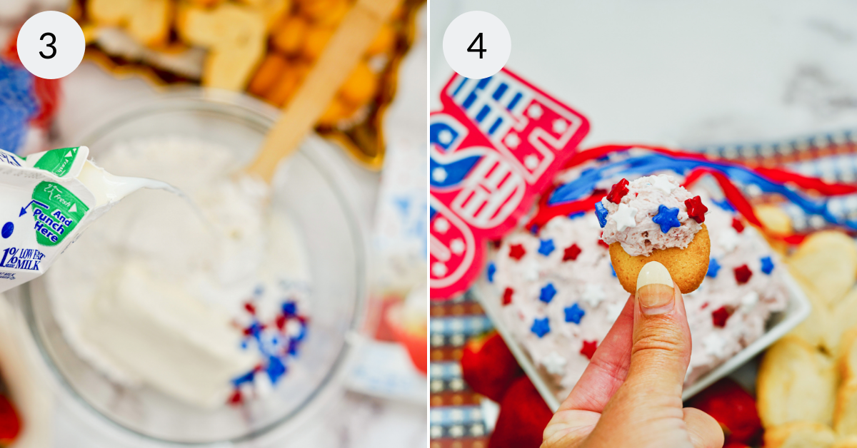 Patriotic Dunkaroo Dip