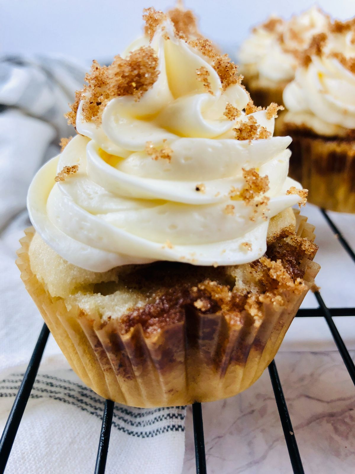 Banana and Cinnamon Cupcakes