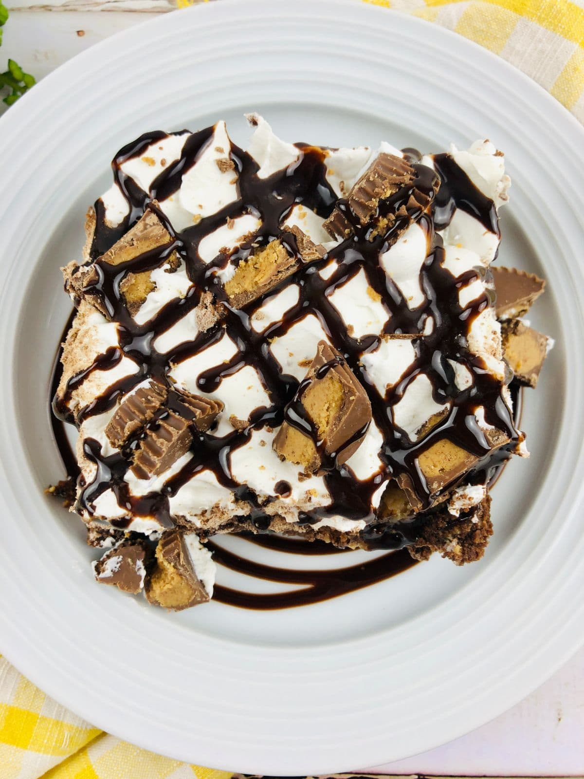 Chocolate Peanut Butter Dump Cake