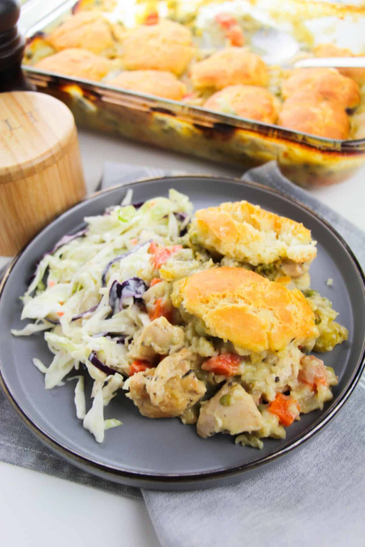 Easy Chicken Pot Pie Casserole
