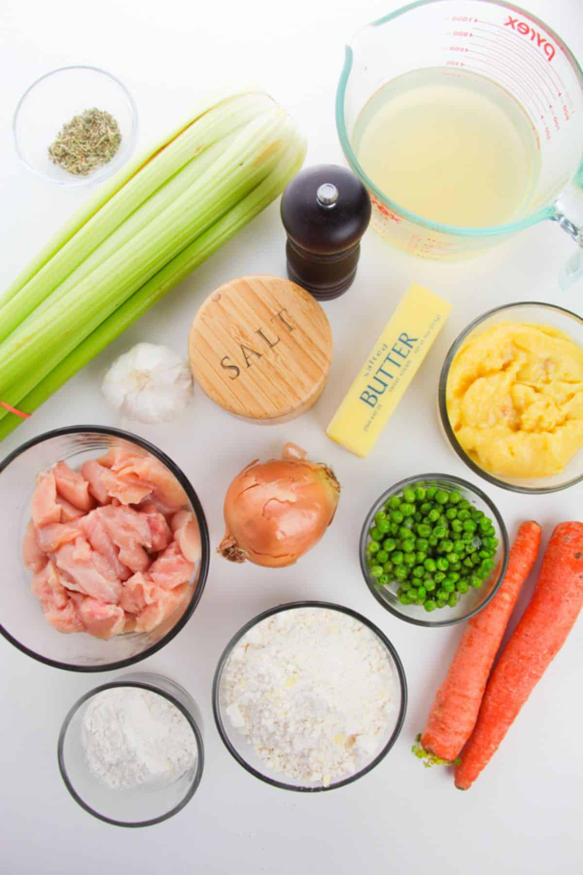 Easy Chicken Pot Pie Casserole