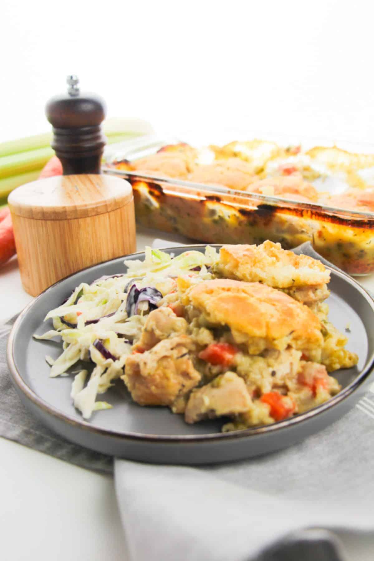 Easy Chicken Pot Pie Casserole