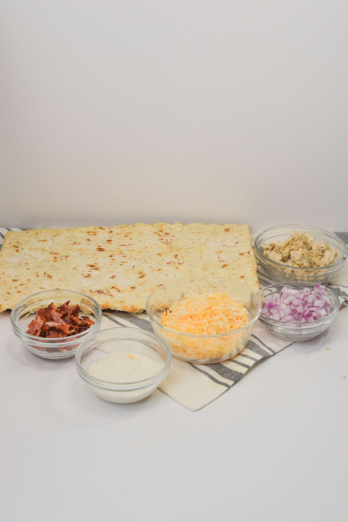 Bacon Chicken Ranch Flatbread