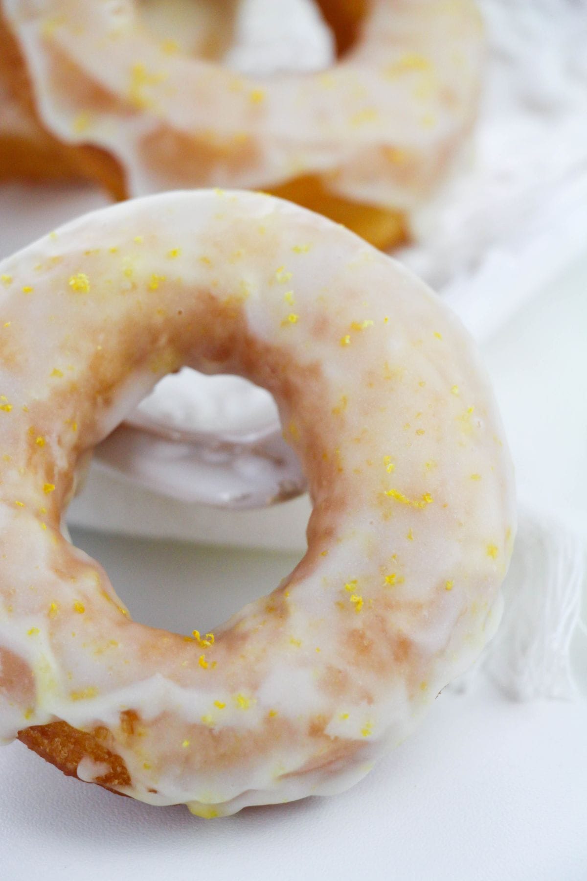 Glazed Lemon Donuts