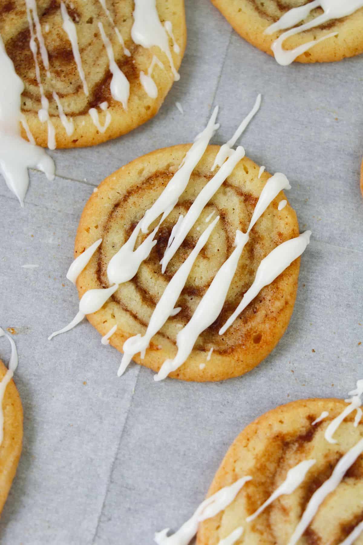 Cinnamon Roll Cookies