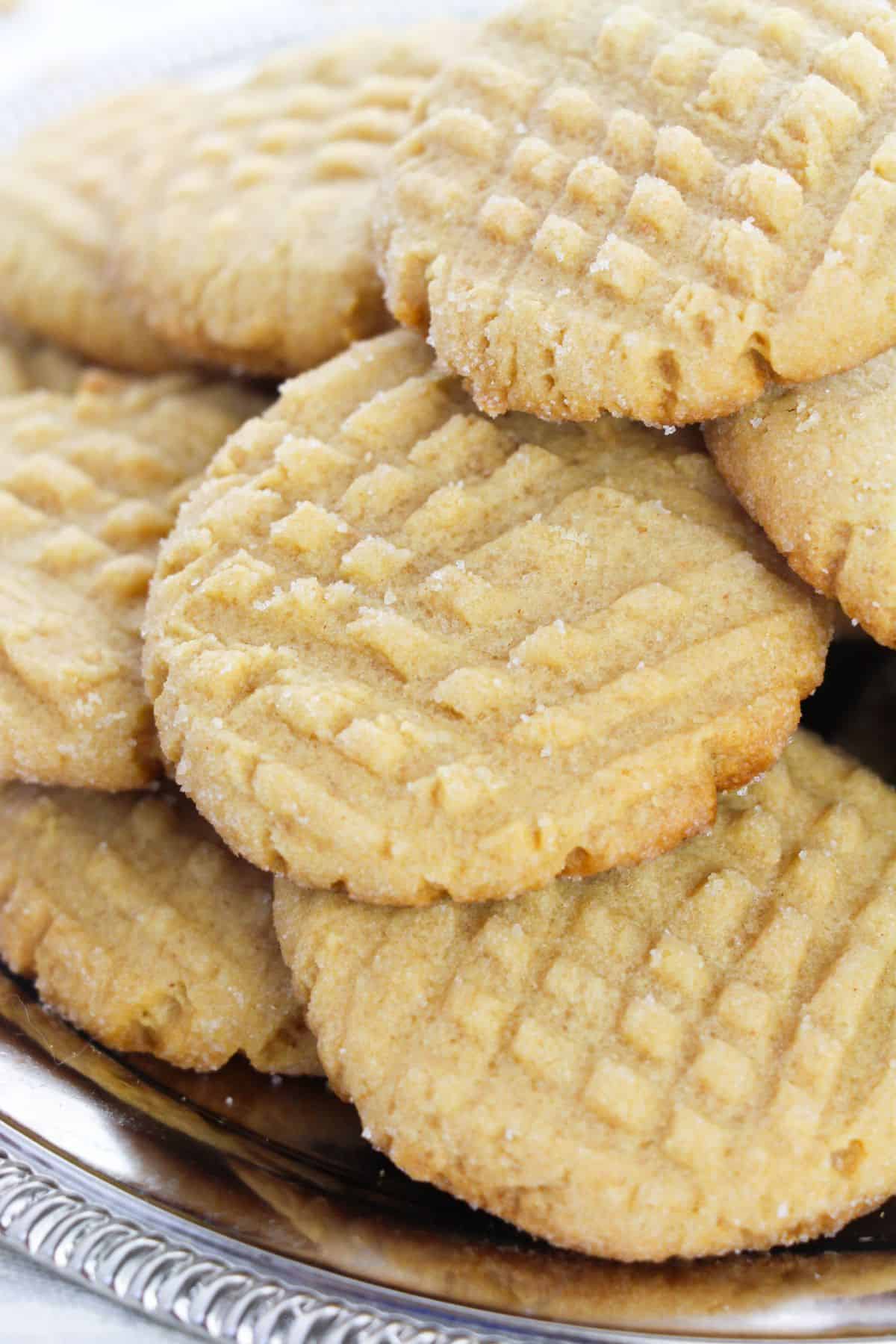 Cake Mix Peanut Butter Cookies