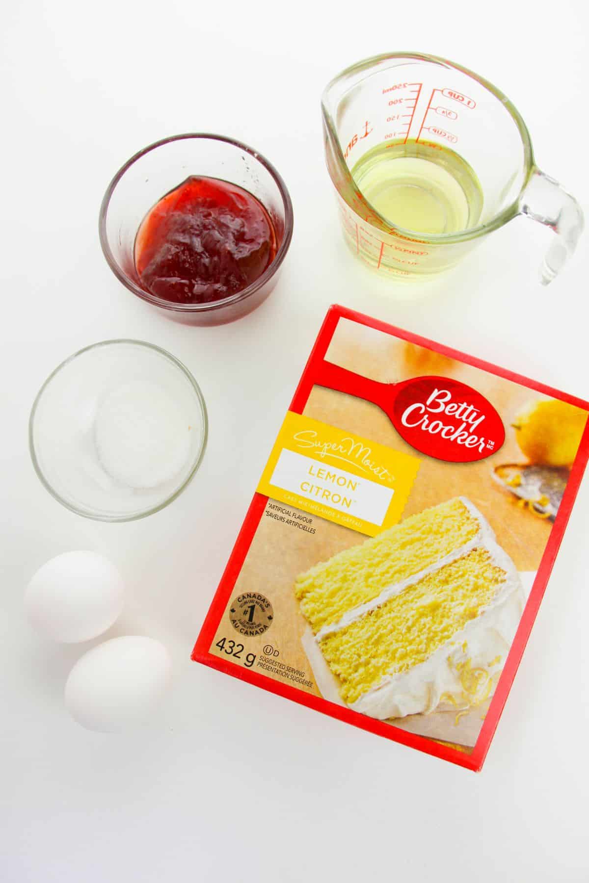 Raspberry Lemon Thumbprint Cookies