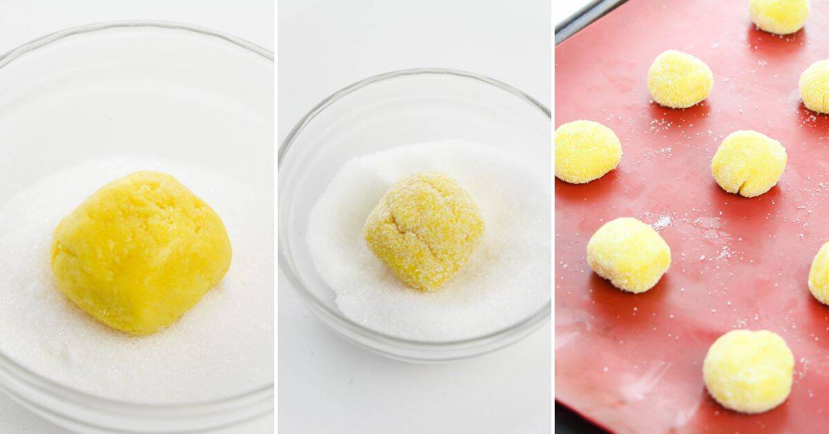 Raspberry Lemon Thumbprint Cookies