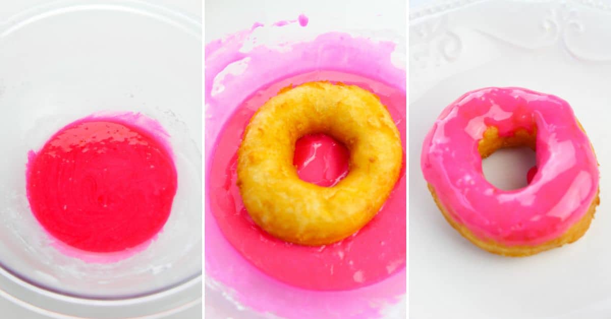 Pink Sprinkle Biscuit Donuts