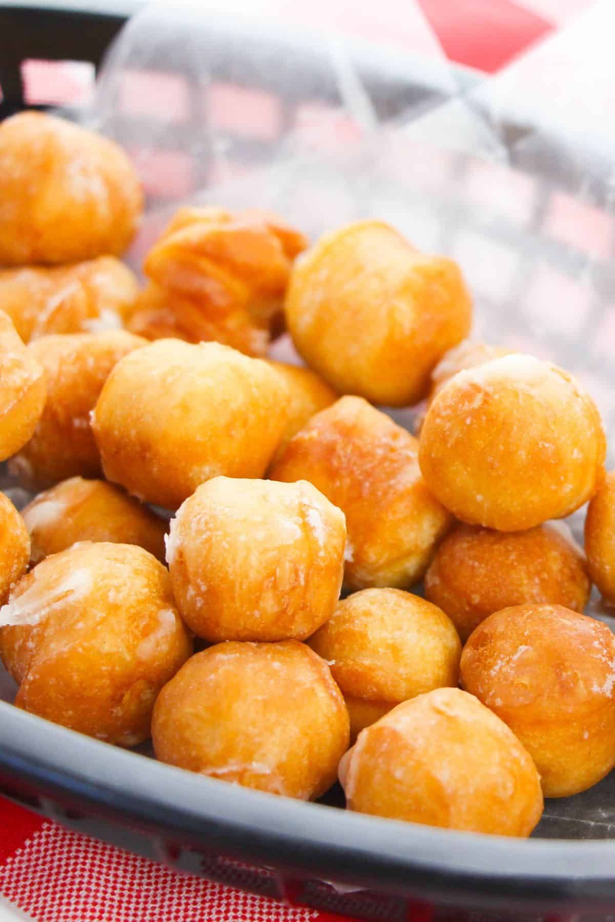 Honey Glazed Donut Holes