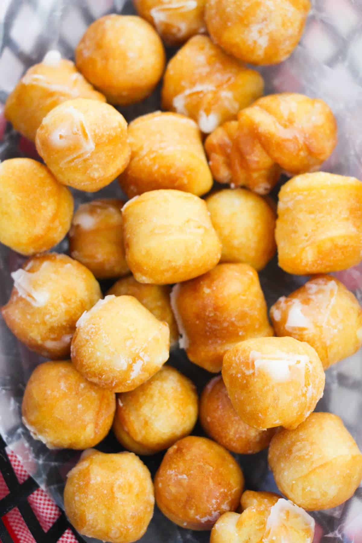 Honey Glazed Donut Holes